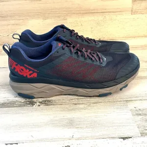Hoka Challenger ATR 5 Men’s All Terrain Running Shoes Size 12.5 In Blue/Red
