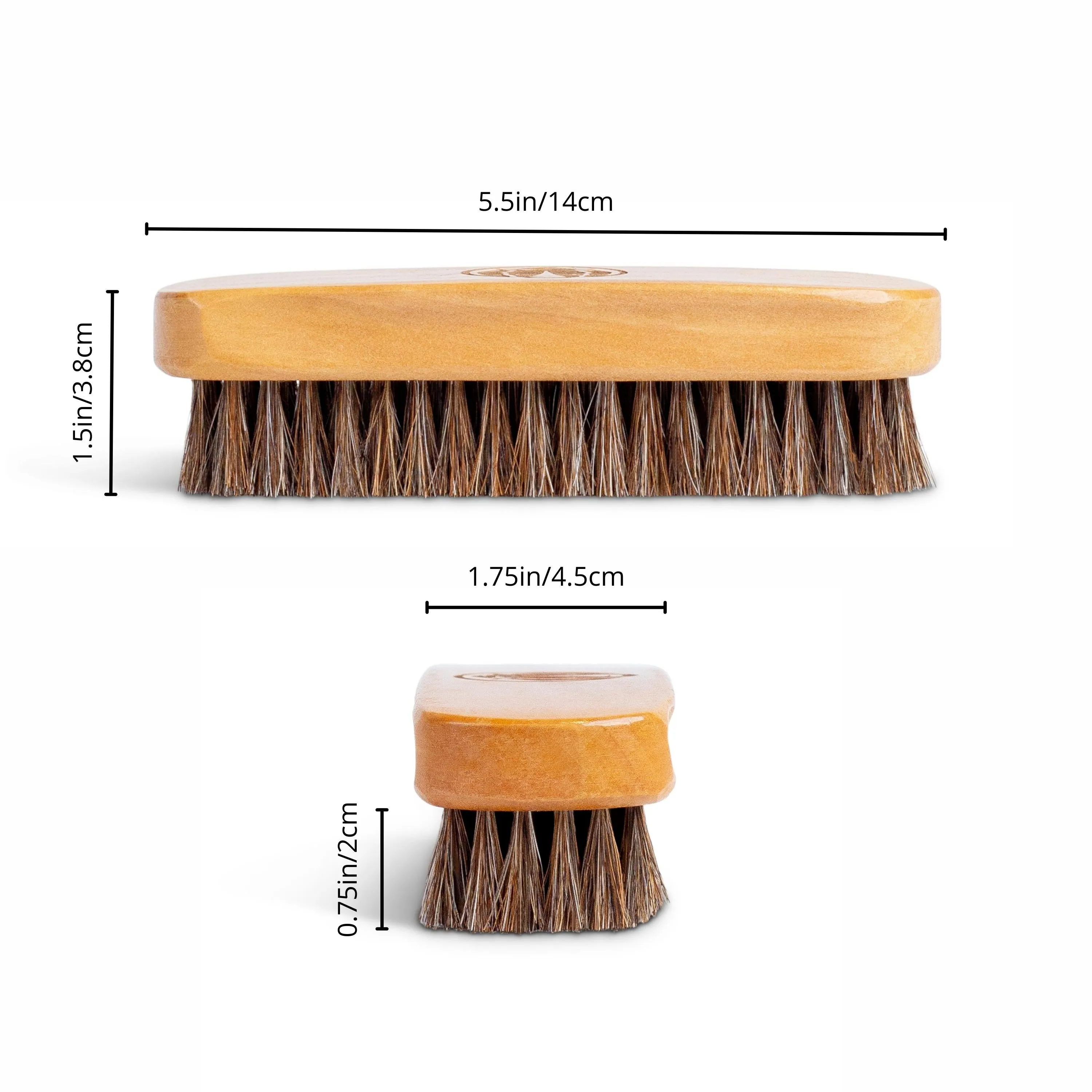 Horsehair Shoe and Boot Brush Kit (4 Pcs)