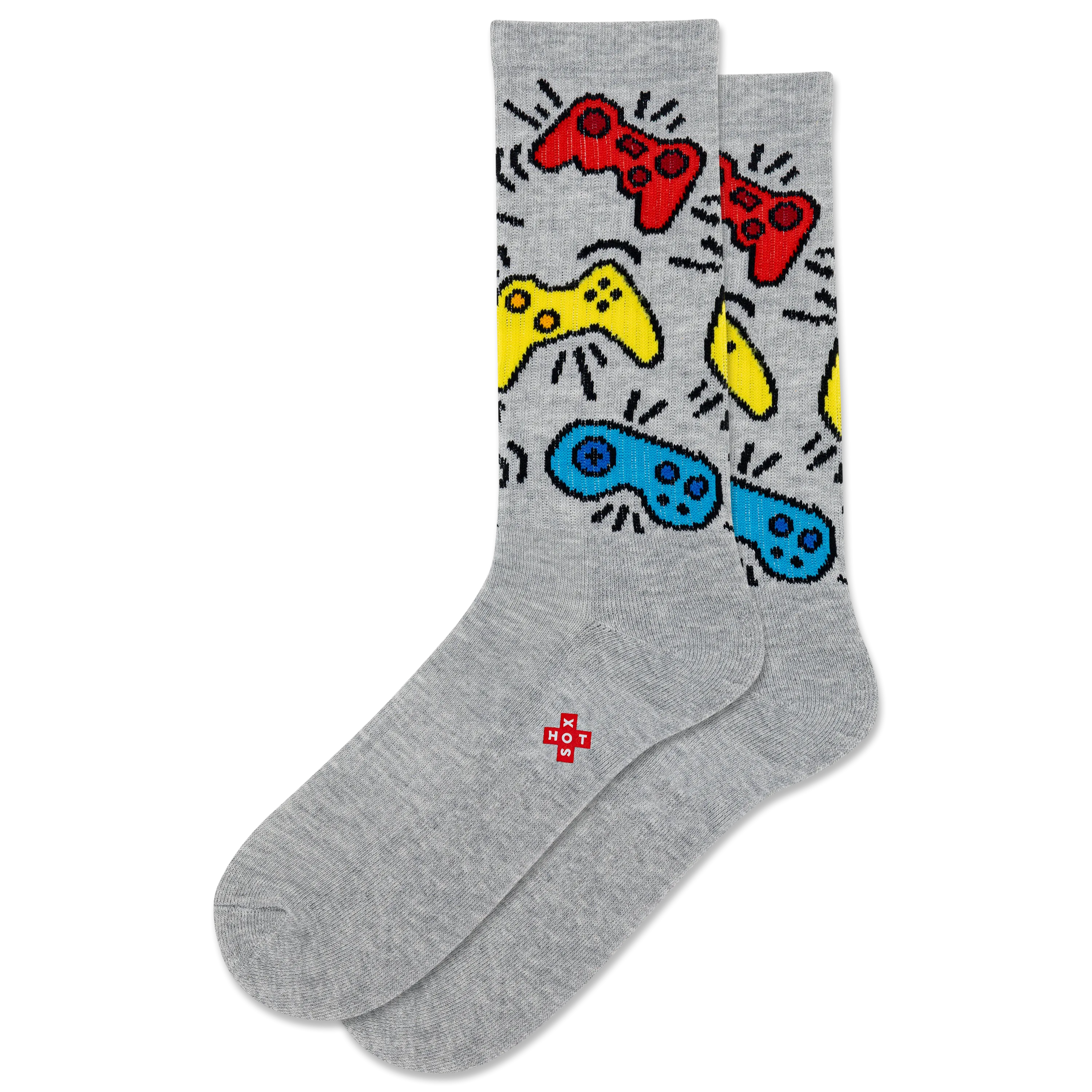 HOTSOX Men's Radiant Gamer Active Crew Sock