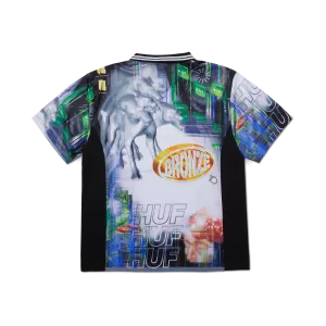 HUF X Bronze 56k Glitched Soccer Jersey