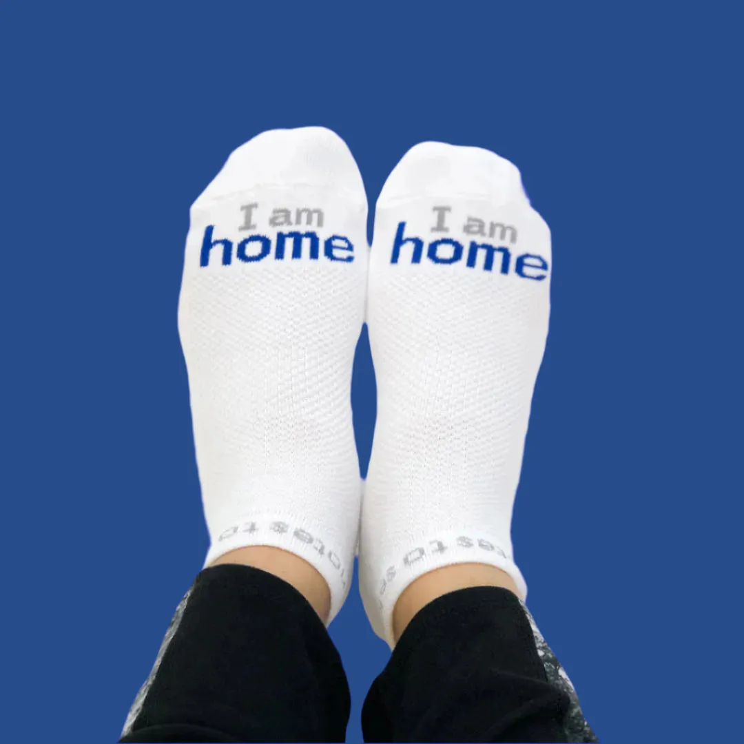I am home® - Kansas City, white low-cut socks