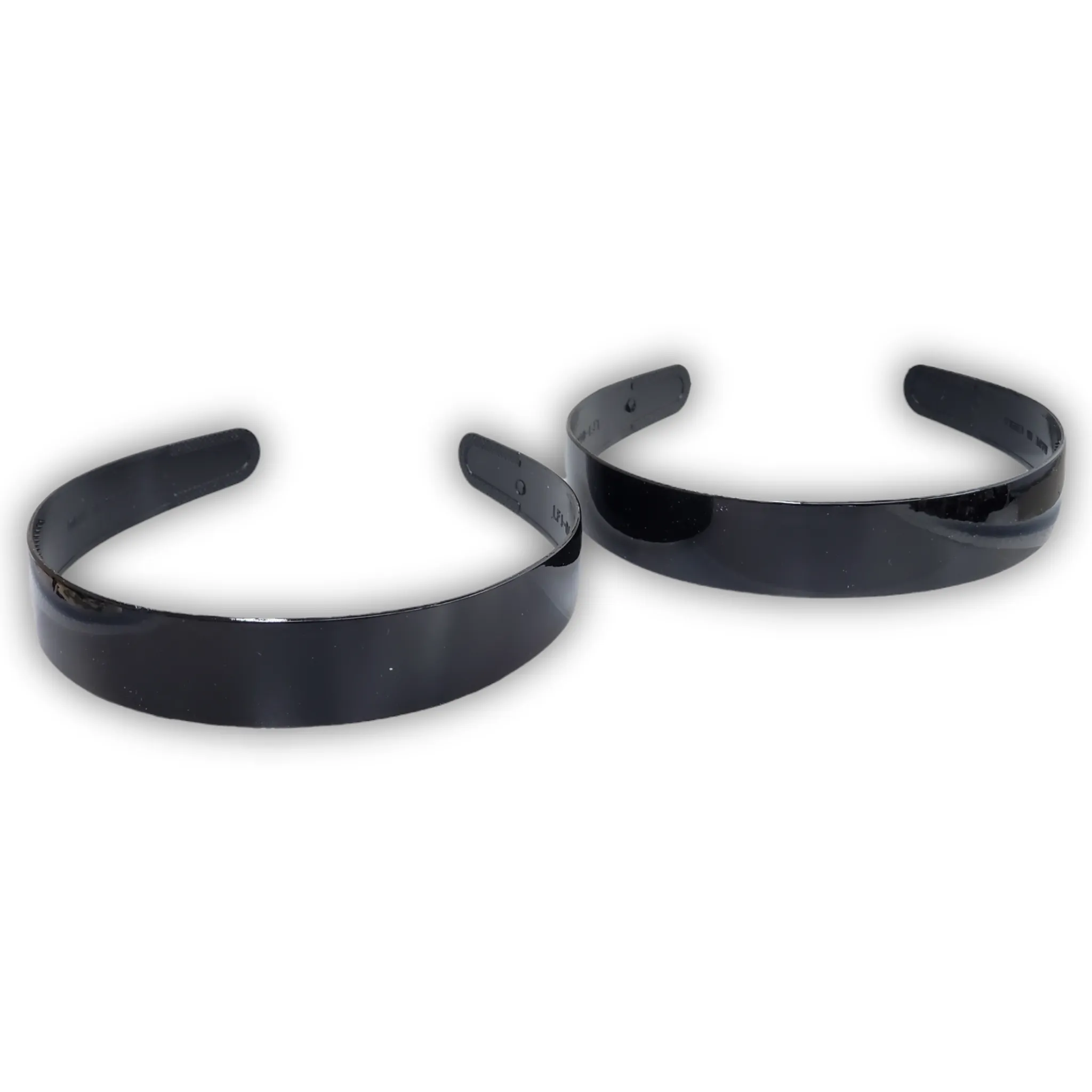 Jackie 2pc Plastic Head Band w/ Grip Teeth
