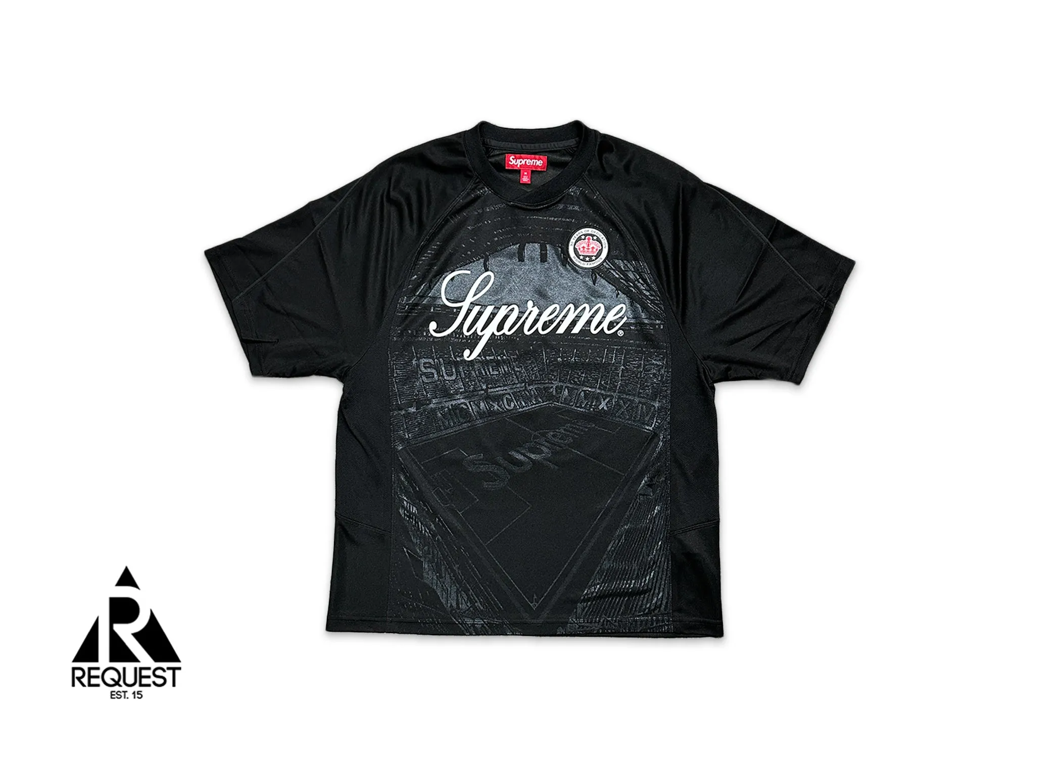 Jacquard Soccer Jersey "Black
