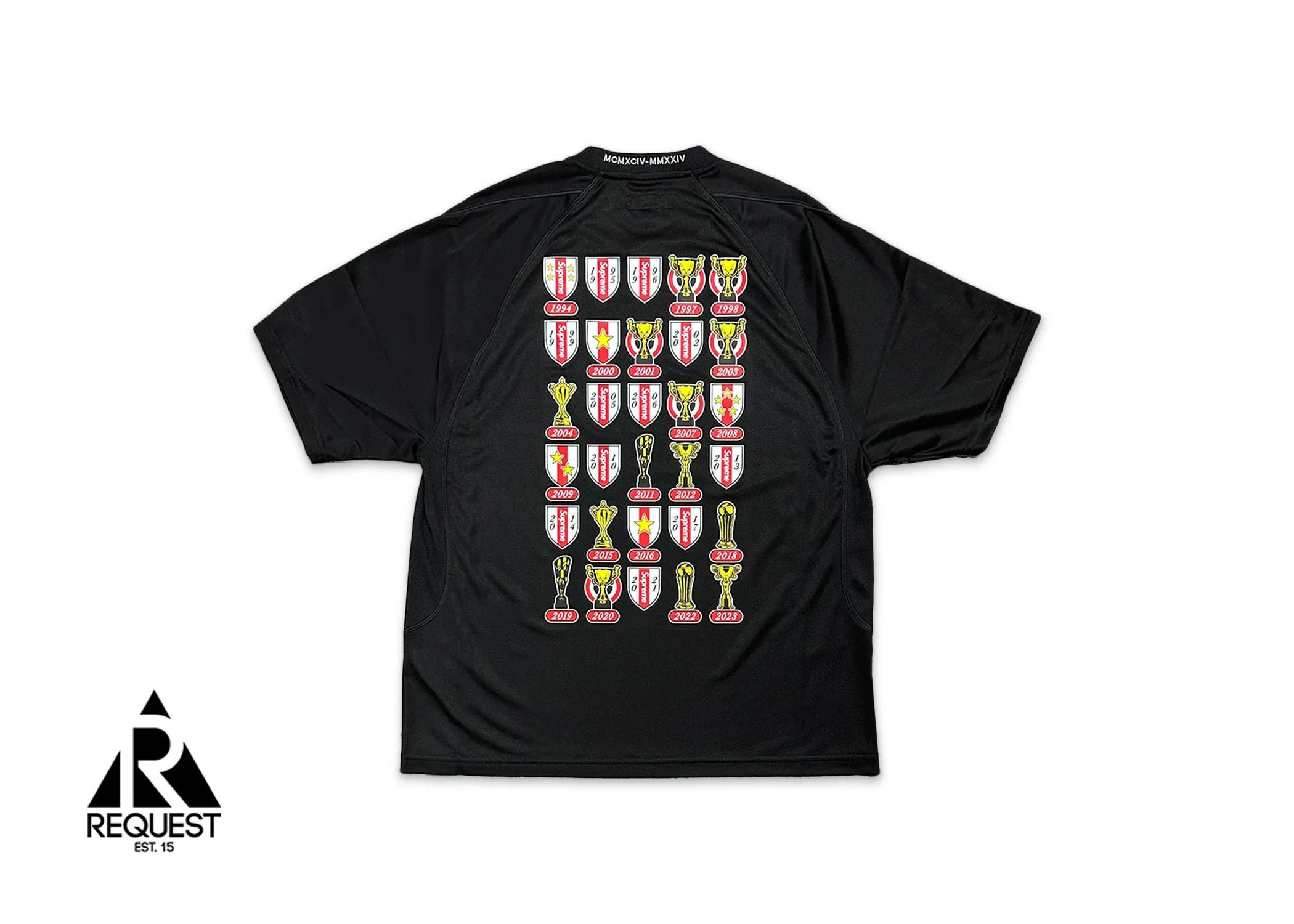 Jacquard Soccer Jersey "Black