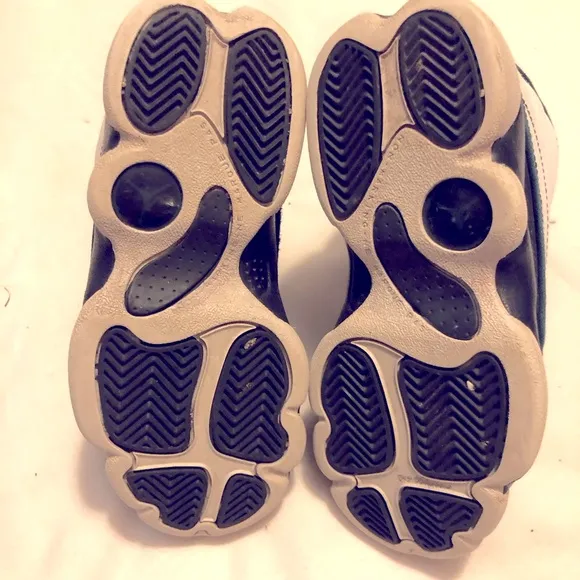 Jordan pro strong white and black shoes