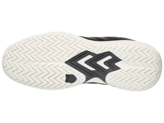 K-Swiss Women's Ultra Court Tie Court Sneaker in Black/Snow White/Asphalt