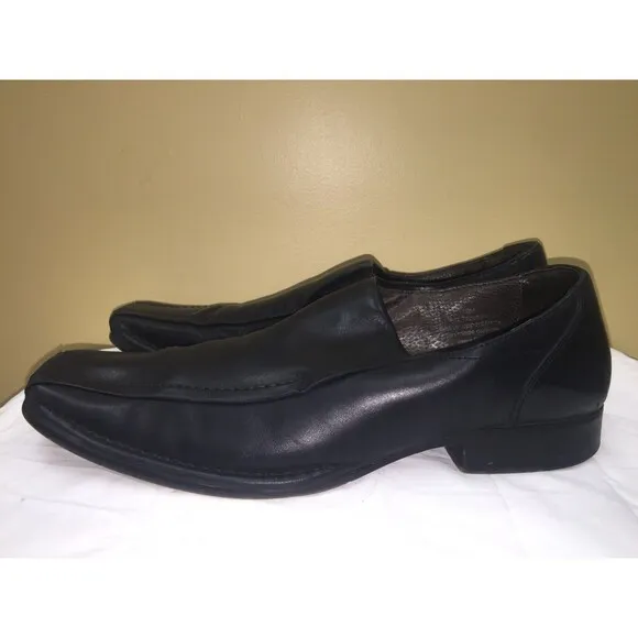 KENNETH COLE NEW YORK Act together Black dressy shoes Size 10 M Pre-owned