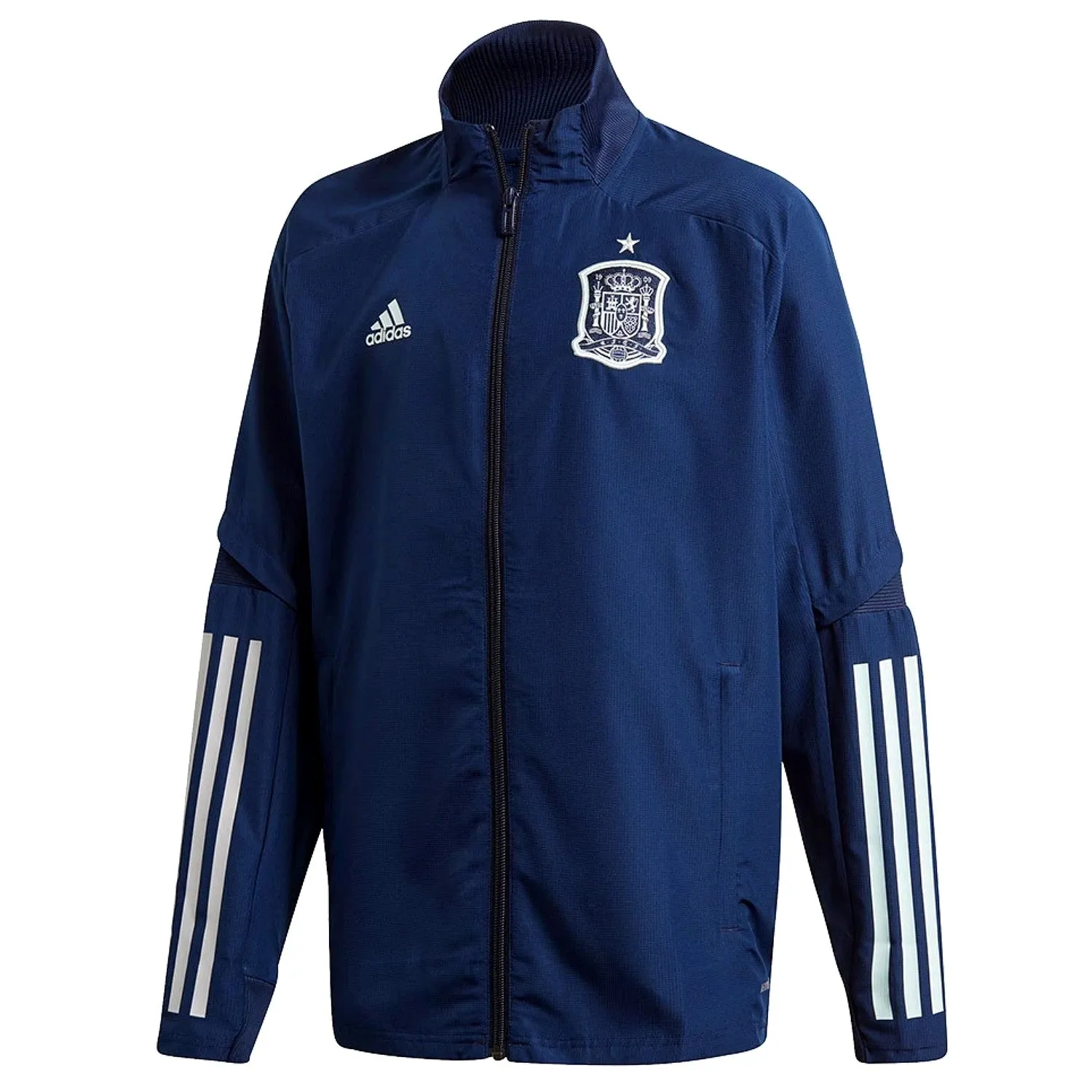 Kids - Spain navy presentation Soccer tracksuit 2020/22 - Adidas