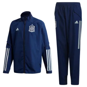 Kids - Spain navy presentation Soccer tracksuit 2020/22 - Adidas