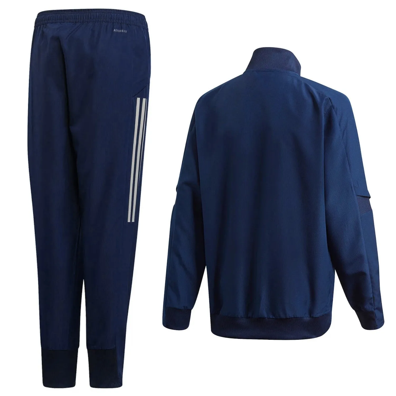 Kids - Spain navy presentation Soccer tracksuit 2020/22 - Adidas