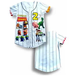 Kids Toy story Baseball jersey