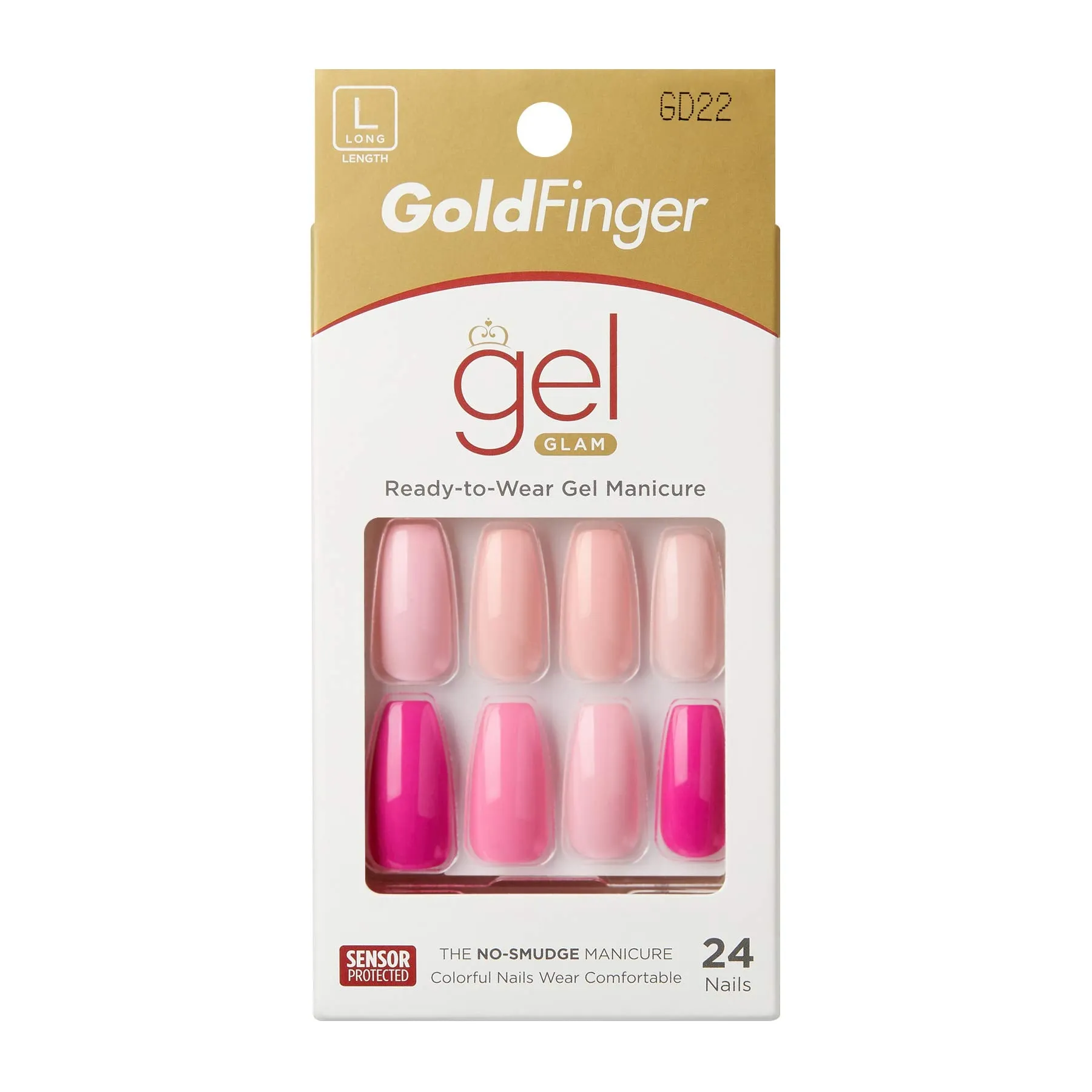 KISS GoldFinger Gel Glam Nails