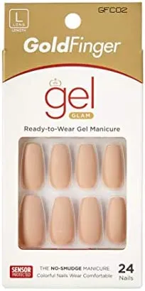 KISS GoldFinger Gel Glam Nails