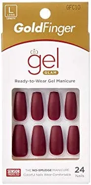 KISS GoldFinger Gel Glam Nails