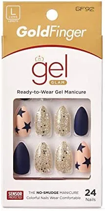 KISS GoldFinger Gel Glam Nails