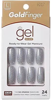 KISS GoldFinger Gel Glam Nails