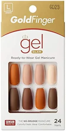 KISS GoldFinger Gel Glam Nails