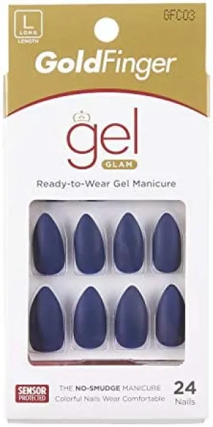 KISS GoldFinger Gel Glam Nails