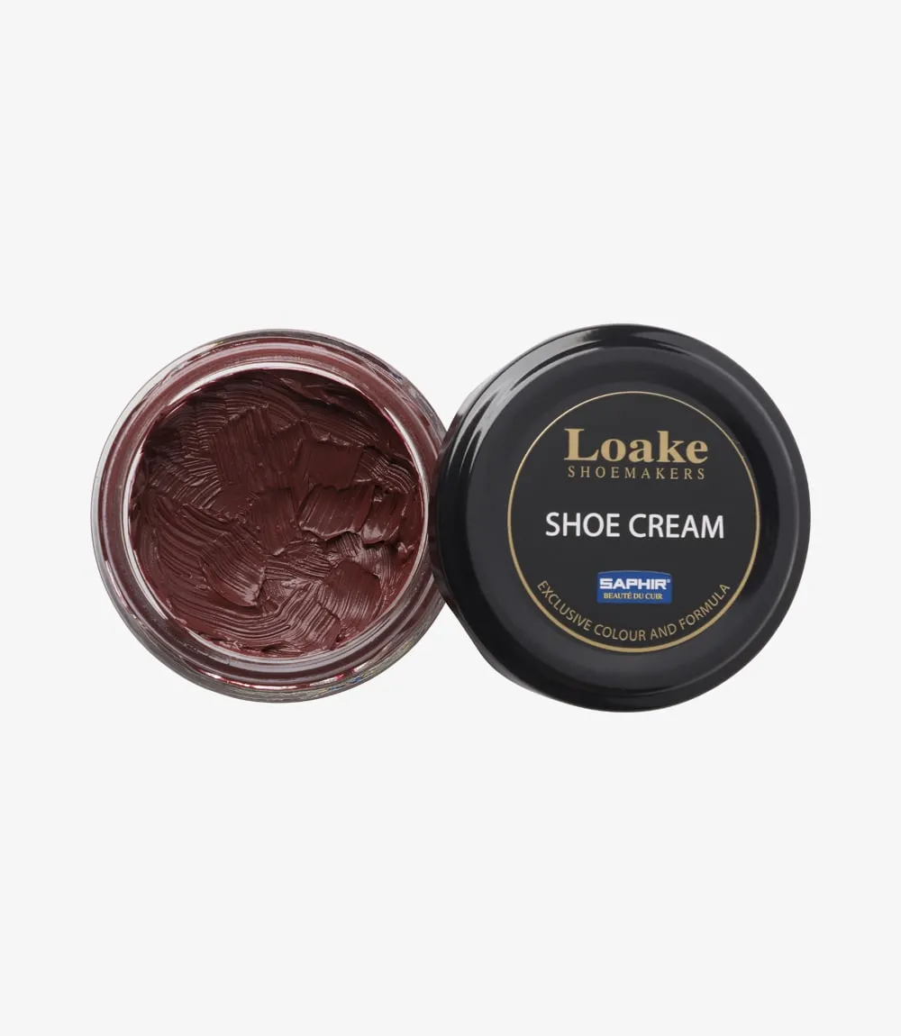 Leather Cream Mahogany