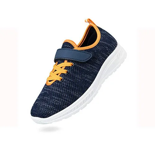 Little Kid Running/Walking Tennis Shoes orange Black- KOMFORME