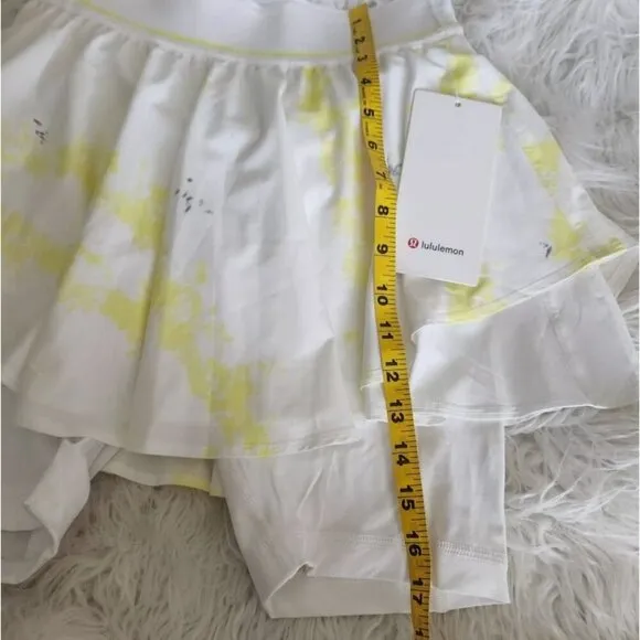 Lululemon Pickleball‎ Tennis Skort 2 Court Rival HR Skirt Extended Liner NWT
