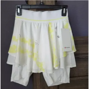 Lululemon Pickleball‎ Tennis Skort 2 Court Rival HR Skirt Extended Liner NWT