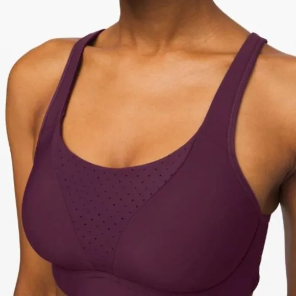 Lululemon Run Times Bra Arctic Plum