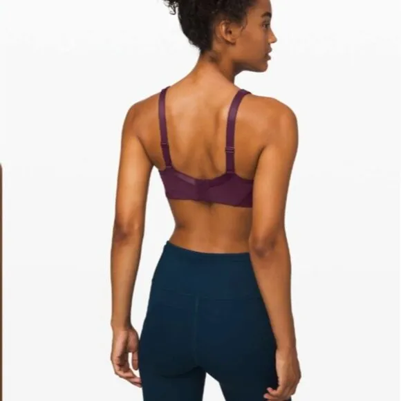 Lululemon Run Times Bra Arctic Plum