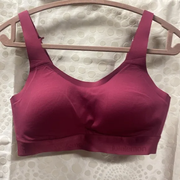 Lululemon Run Times Bra *High Support, 32B CupRed Merlot