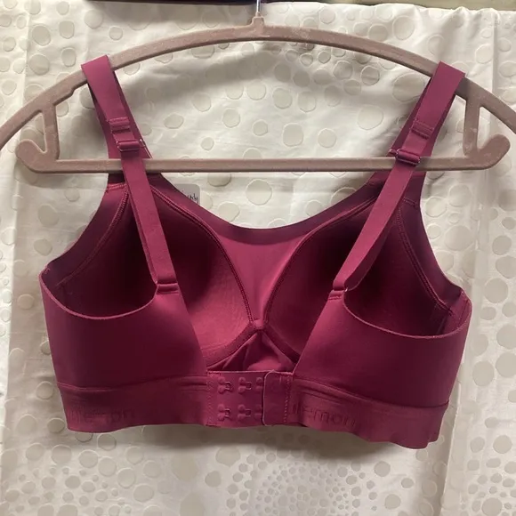 Lululemon Run Times Bra *High Support, 32B CupRed Merlot