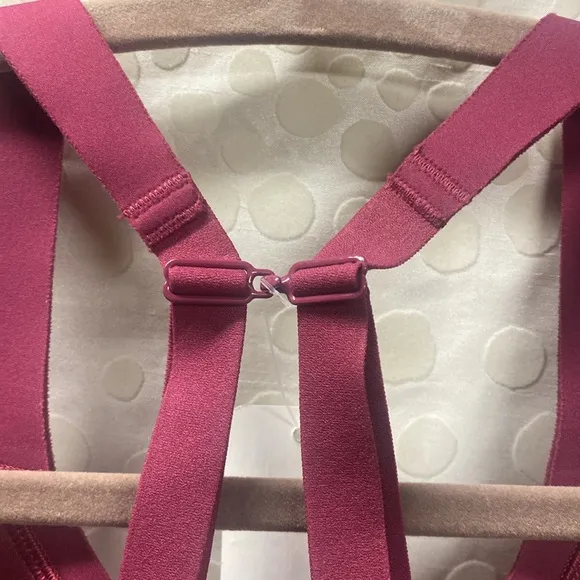 Lululemon Run Times Bra *High Support, 32B CupRed Merlot