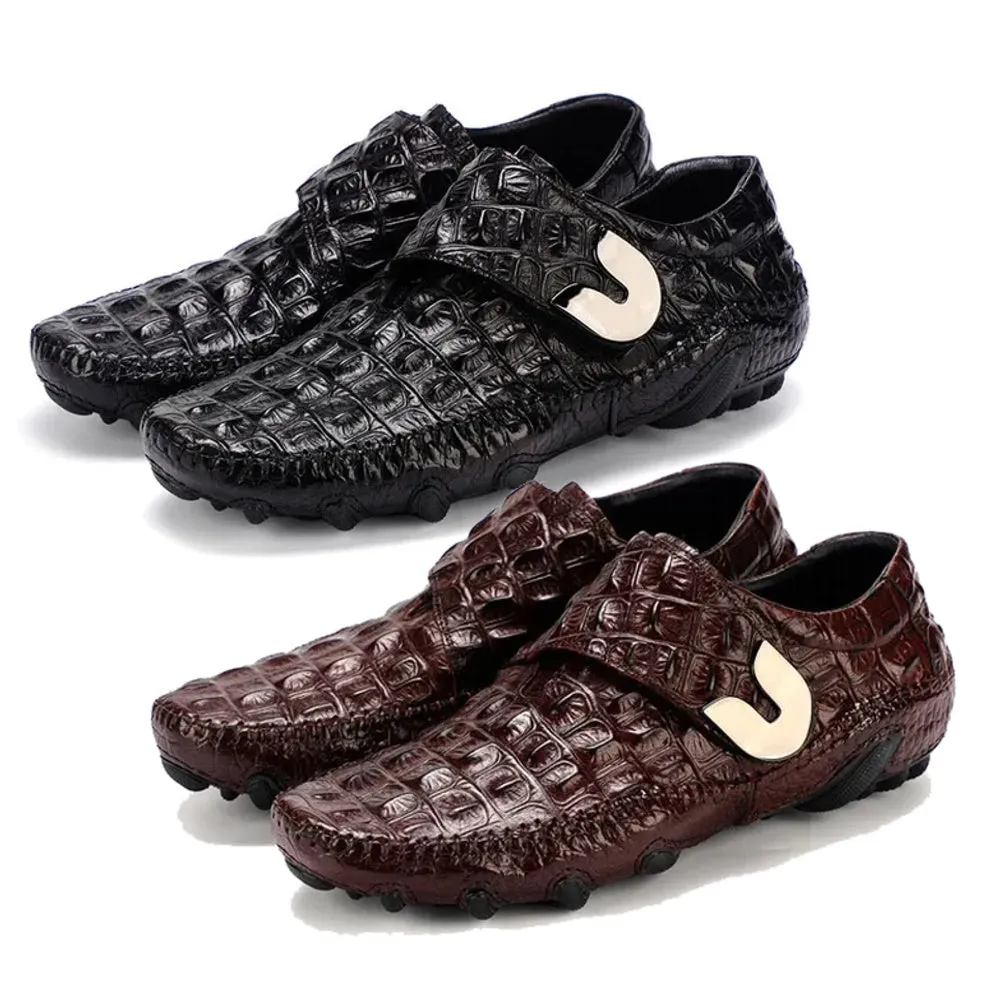 Luxury Genuine Leather Men's Driving Shoes