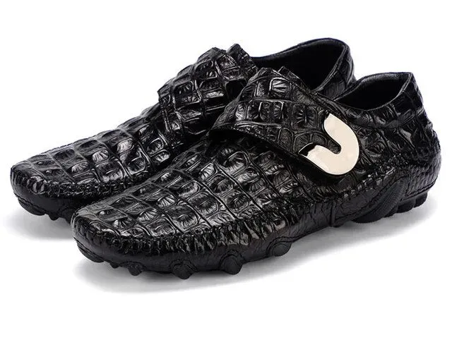 Luxury Genuine Leather Men's Driving Shoes