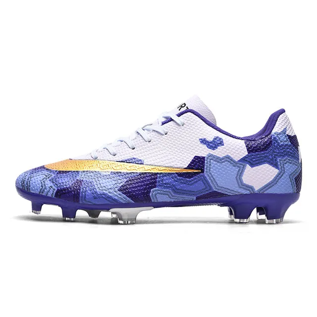 Men Cleats Soccer Shoes Turf Sports Football Boots