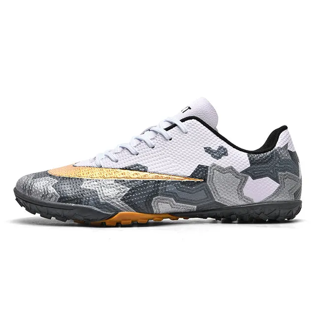 Men Cleats Soccer Shoes Turf Sports Football Boots