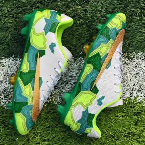 Men Cleats Soccer Shoes Turf Sports Football Boots