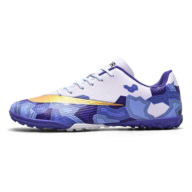 Men Cleats Soccer Shoes Turf Sports Football Boots
