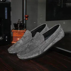 Men Shoes Big Size 38-48 Genuine Leather Mens Loafers Summer Sneakers