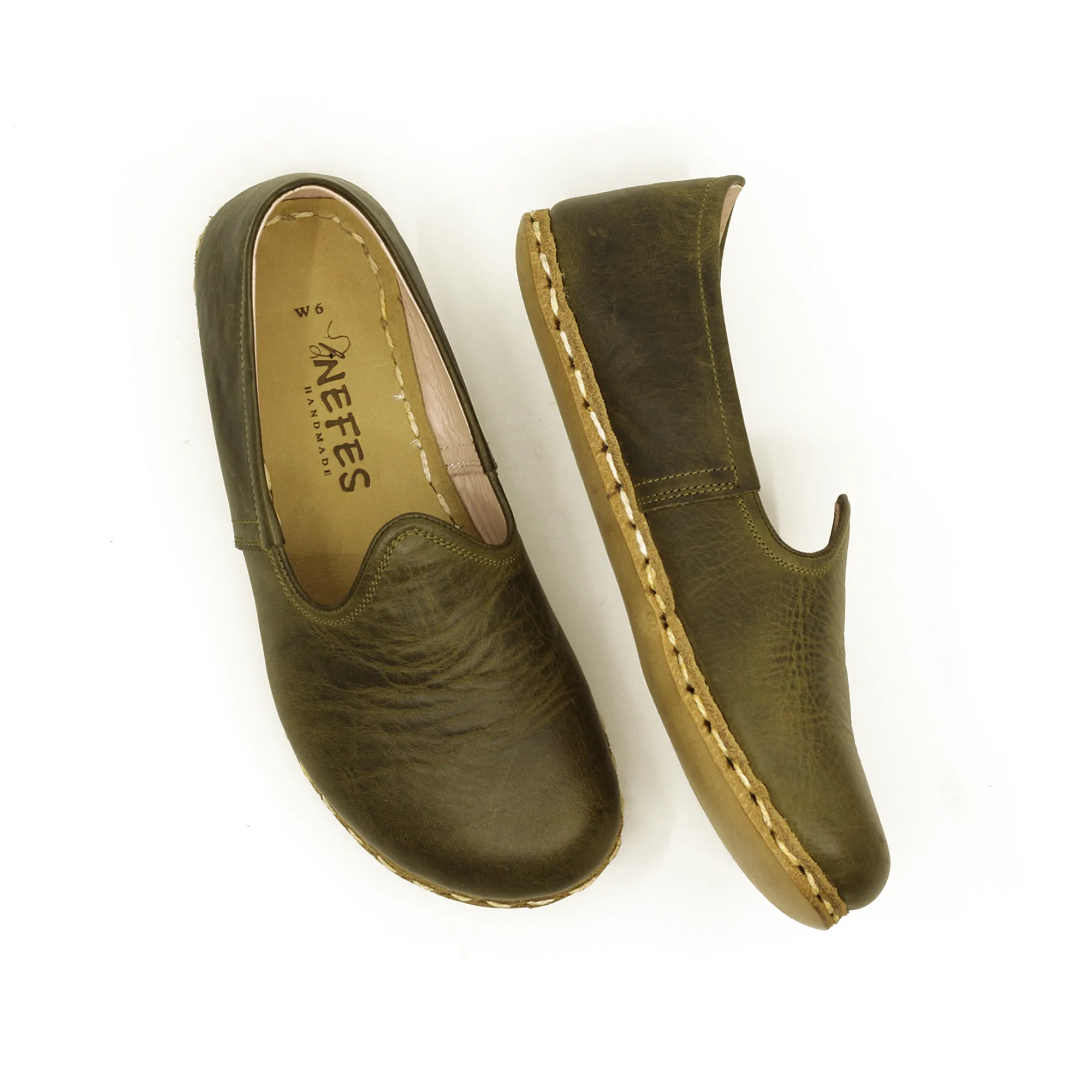 Men's Barefoot Grounding Shoes Military Green