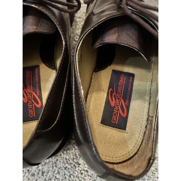 Men's Giorgio Brutini Private Collection Size 10 M Color Brown 808012