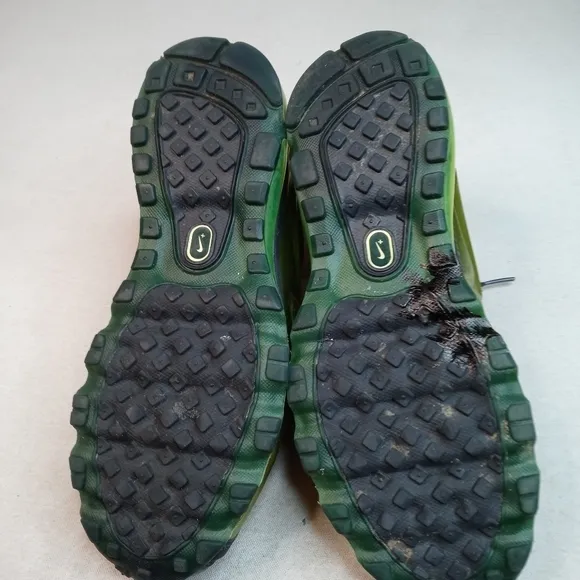 MENS Nike Air Max Flyposite BLK/GREEN SHOES SZ:9.5
