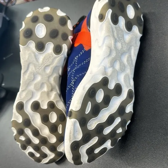 Men’s Nike Blue React mid run shoes‎ SZ 7.5