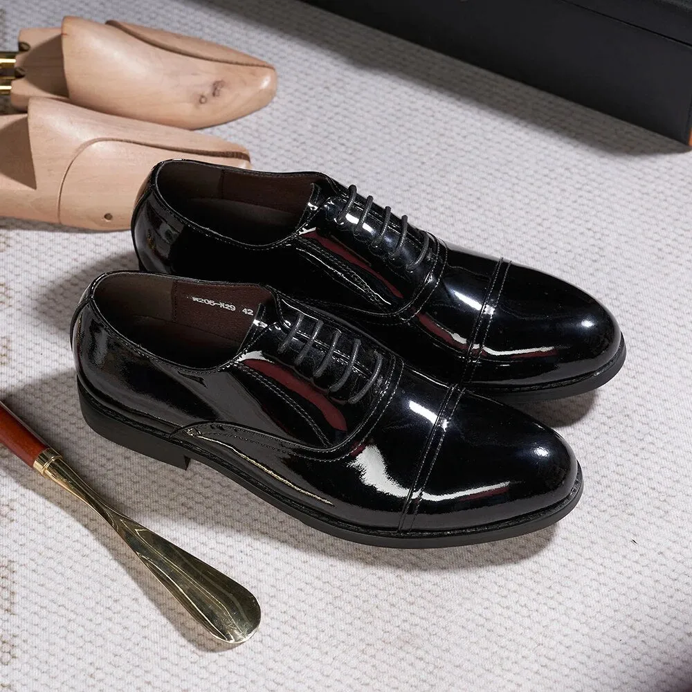 Mens Patent Leather Shoes