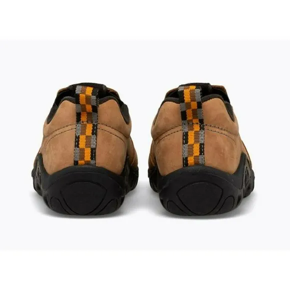 Merrell Big Kids Jungle MOC Nubuck Shoes Hiking Sneaker  Brown Nubuck Size US 7M