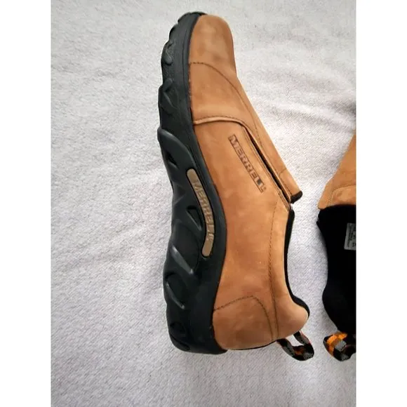 Merrell Big Kids Jungle MOC Nubuck Shoes Hiking Sneaker  Brown Nubuck Size US 7M