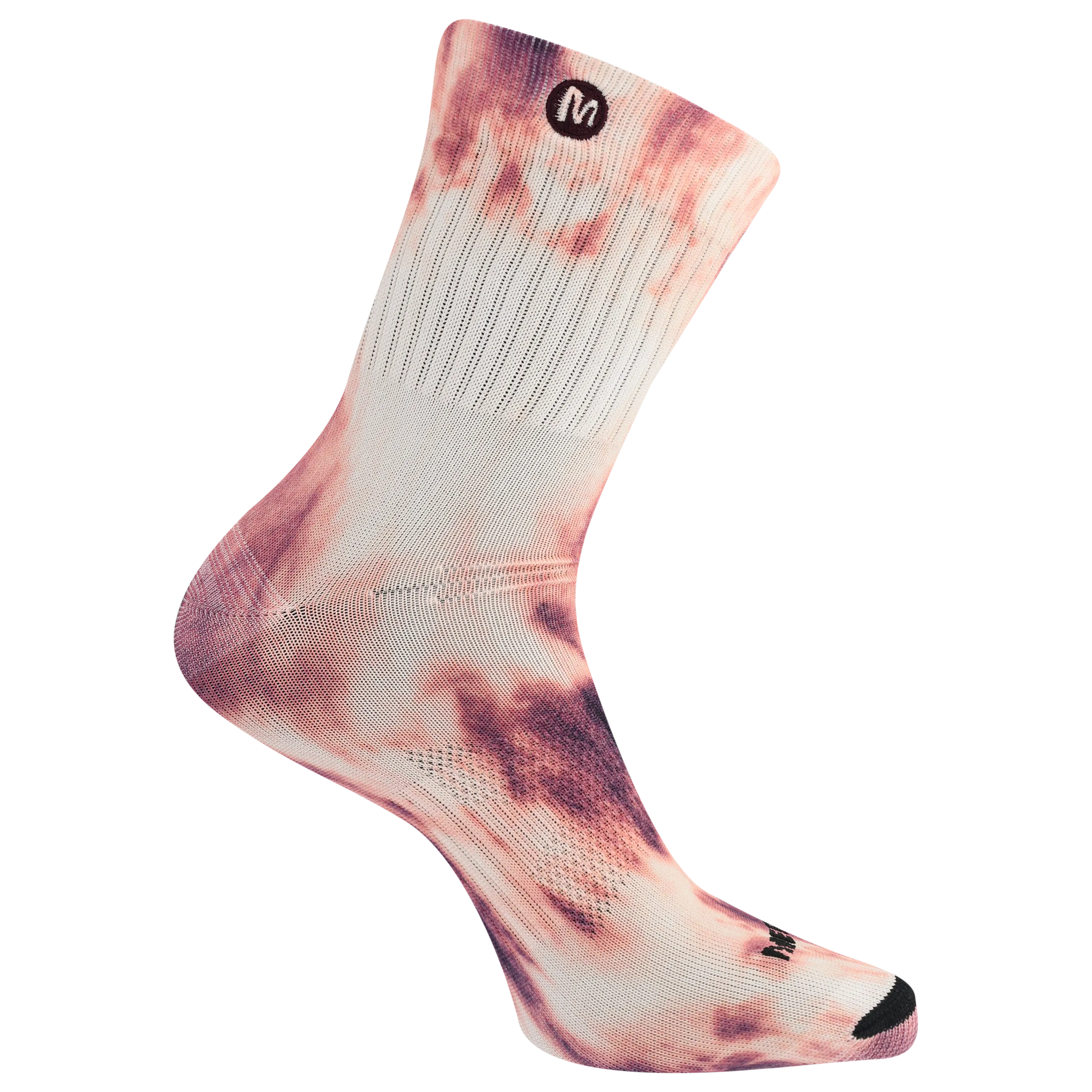 Merrell Lightweight Trail Run Mid Crew Sock with Blister Protection