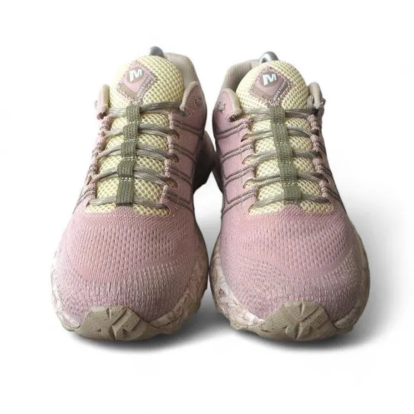 Merrell MOAB Flight &quot;Rose&quot; Vibram Trail Running Shoes J067224 Women's 9