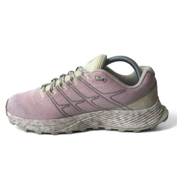 Merrell MOAB Flight &quot;Rose&quot; Vibram Trail Running Shoes J067224 Women's 9