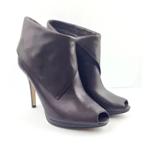 Michael Kors Womens Kendra Dark Chocolate Bootie - Size 7.5