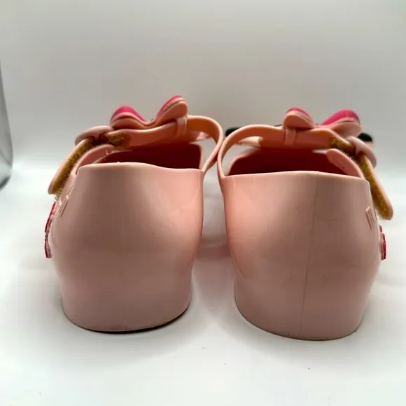 Mini Melissa Pink Minnie Mouse Shoes- Size 11- In Great Condition